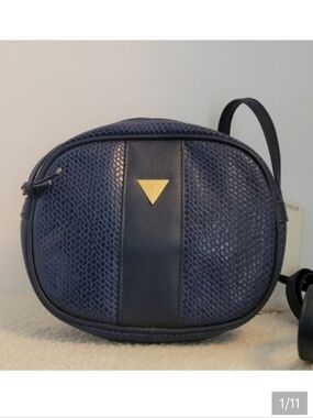 GITANO VINTAGE Blue Shoulder Crossbody Bag
